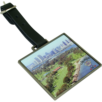 Metal Golf Bag Tag